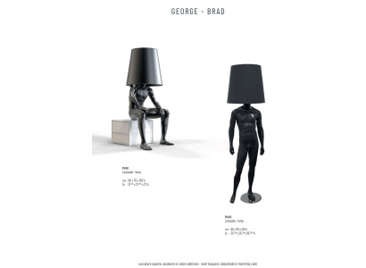 Stāvlampa luksusa stāvlampa stenda lukturis stāvlukturis cilvēks lampiņas lampa mēbeles jaunas