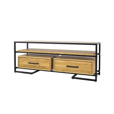 Sideboard TV Lowboard RTV skapis no pilnīga koka mēbeles, koka mēbeles, roku darbs, masīvkoks