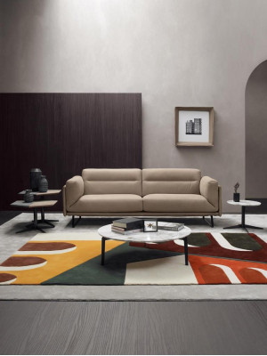 Sofas komplekts Dīvāni Polster Ledersofa Itāļu mēbeles Sofa Prianera