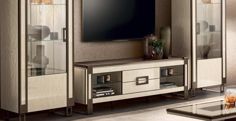 Dizaina skapis skapis sideboard Modernais stils Dzīvojamās istabas komodas zemais dēlis RTV