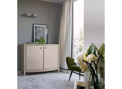 Sideboard Kommode Skapis Klasiskās luksusa kommode Dzīvojamā istaba Bāziģas krāsā
