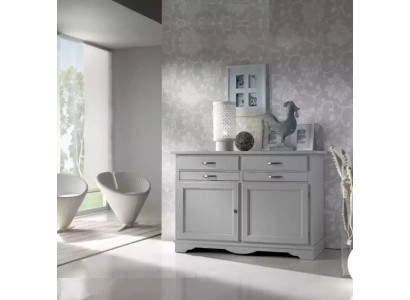 Sideboard Klasiska skapja masīvkoka mēbeles Itāļu iekārtojums