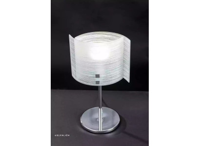 Mūsdienīgs galds lampa Kristālu kronside gaismeklis Dzīvojamā istaba lampa