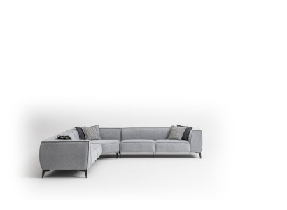 Stūra dīvāns Polstermöbel Wohnzimmer Sofa Couch L Form Modern Design Neu