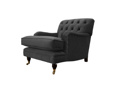 Chesterfield krēsls Dīvāns Polster 1 vieta Dīvāns Dizaina dīvāni Tekstils Jauns