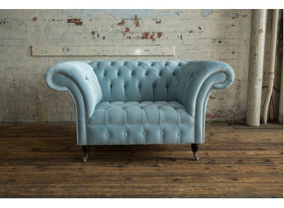 Chesterfield dizaina dīvāns krēsla dīvāns apdare luksusa audums dīvāns 1 vieta 145