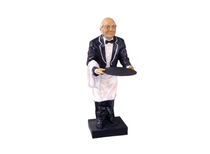 Butler Figuras Statuja Figūra Statujas Skulptūra Restorāns Viesnīca Apgāde Kalps Jaunums